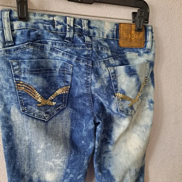 Freestyle Revolution Bleached Skinny Jeans - Picture 5 of 7